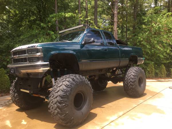 lifted truck